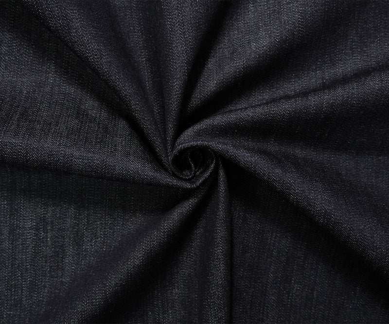 Black 9 oz. Cotton Famous Denim Co. Italian Denim Woven Fabric