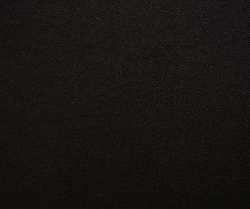 Black 12 oz. Cotton Famous Denim Co. Solid Denim Twill Woven Fabric