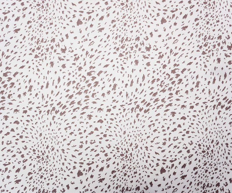White-Beige Poly Spandex Stretch Abstract Printed ITY Moss Crepe Jersey Knit Fabric