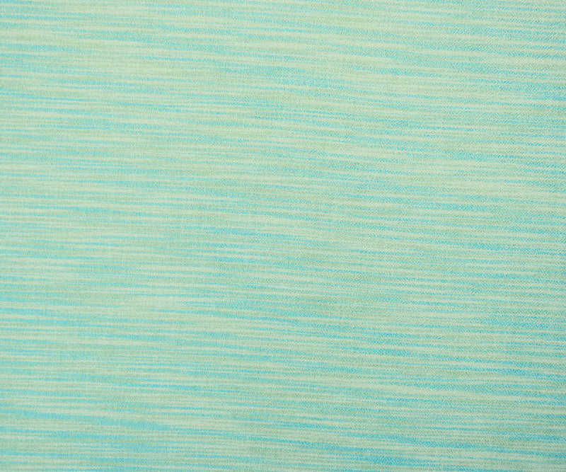 Green-Teal-White Rayon Slub Printed Dobby Woven Fabric