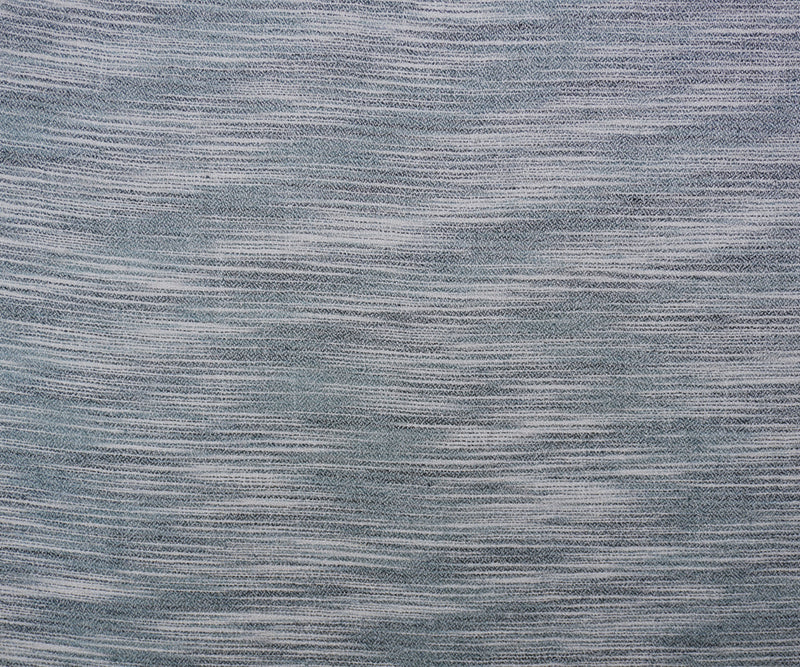 Gray-White Rayon Slub Printed Dobby Woven Fabric