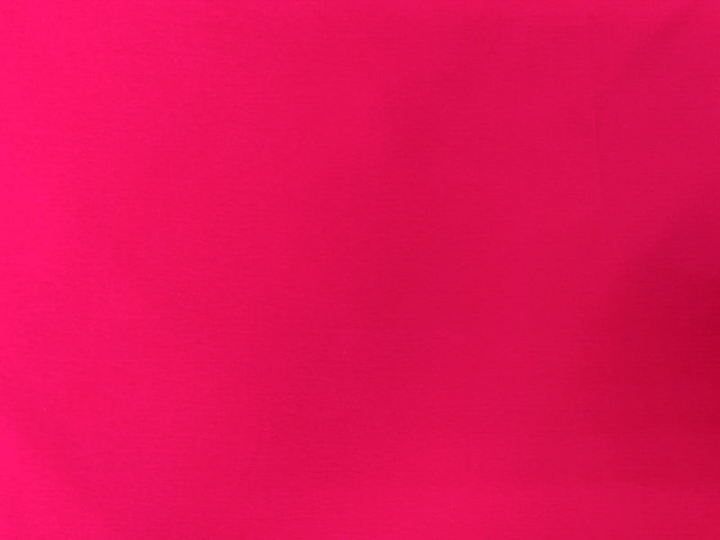 Pink Organic Cotton Solid 1X1 Rib Knit Fabric