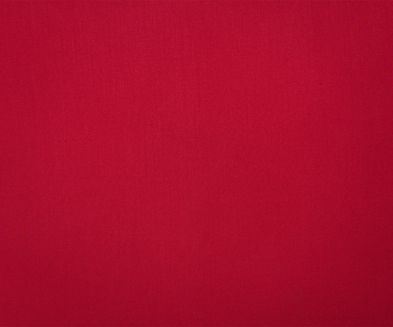 Red Poly Rayon Spandex Stretch Solid Woven Suiting Fabric