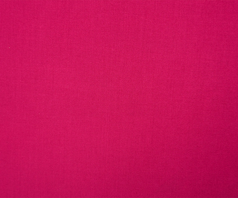 Deep Pink Poly Rayon Spandex Stretch Solid Woven Suiting Fabric