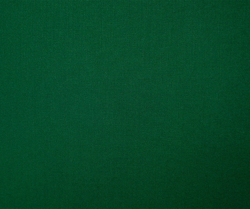 Deep Green Poly Rayon Spandex Stretch Solid Woven Suiting Fabric