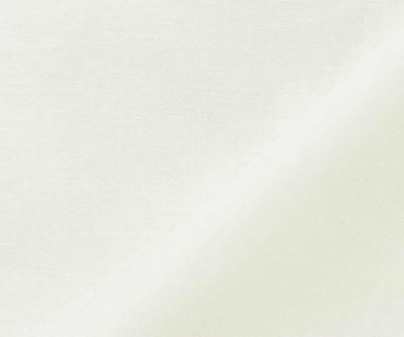 White Cotton Solid Quality Quilting Woven Fabric