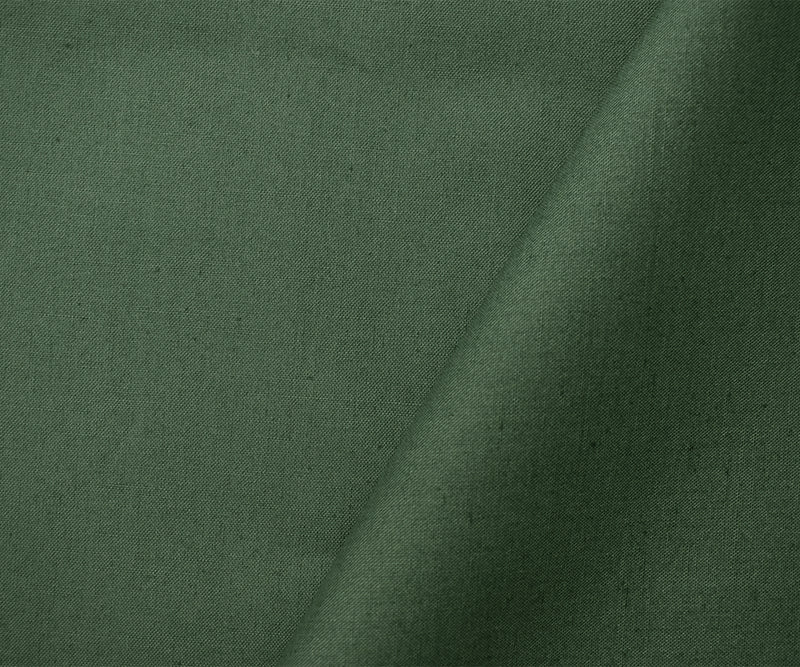 Green Cotton Solid Quality Quilting Woven Fabric