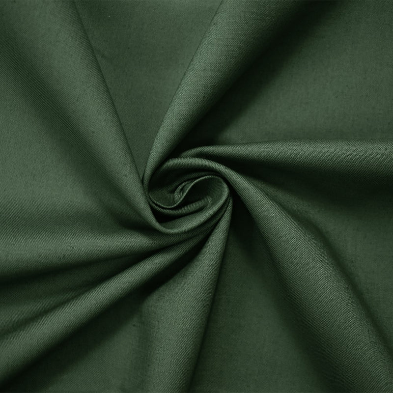 Green Cotton Solid Quality Quilting Woven Fabric