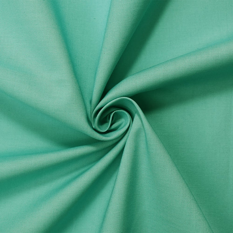 Pastel Teal Cotton Solid Quality Quilting Woven Fabric