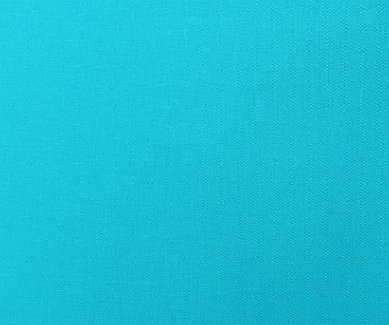 Turquoise Cotton Solid Quality Quilting Woven Fabric