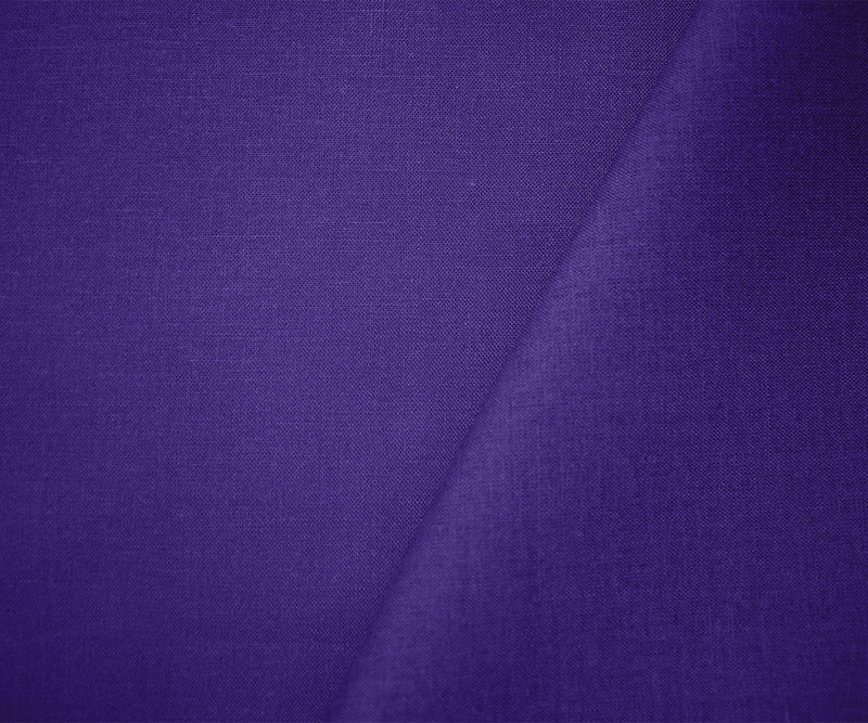Purple Cotton Solid Quality Quilting Woven Fabric