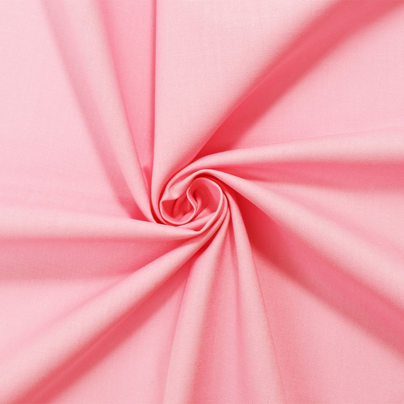 Light Pink Cotton Solid Quality Quilting Woven Fabric