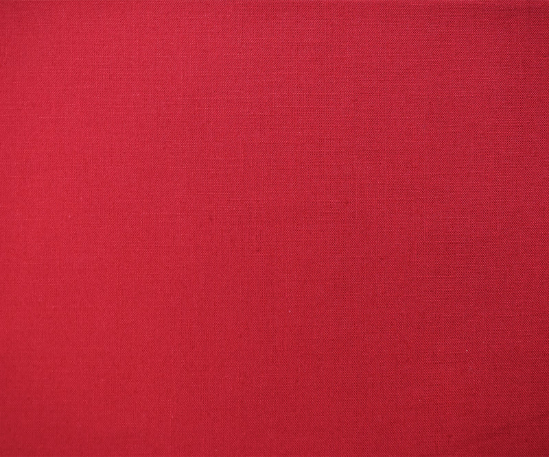 Red Cotton Solid Quality Quilting Woven Fabric