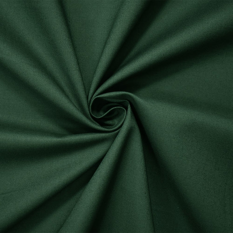 Green Cotton Solid Quality Quilting Woven Fabric