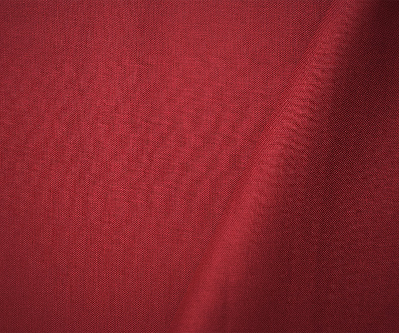 Burgundy Red Cotton Solid Quality Quilting Woven Fabric