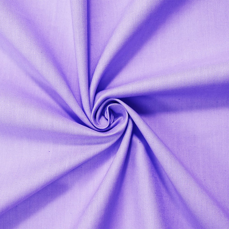 Purple Cotton Solid Quality Quilting Woven Fabric