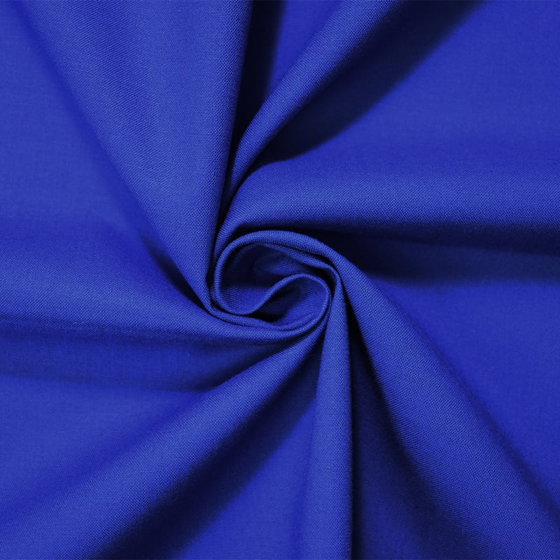 Dark Royal Blue Cotton Solid Quality Quilting Woven 10 YD Bolt Fabric
