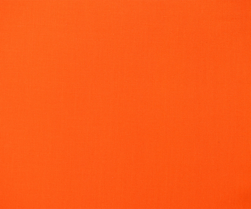 Orange Cotton Solid Quality Quilting Woven Fabric