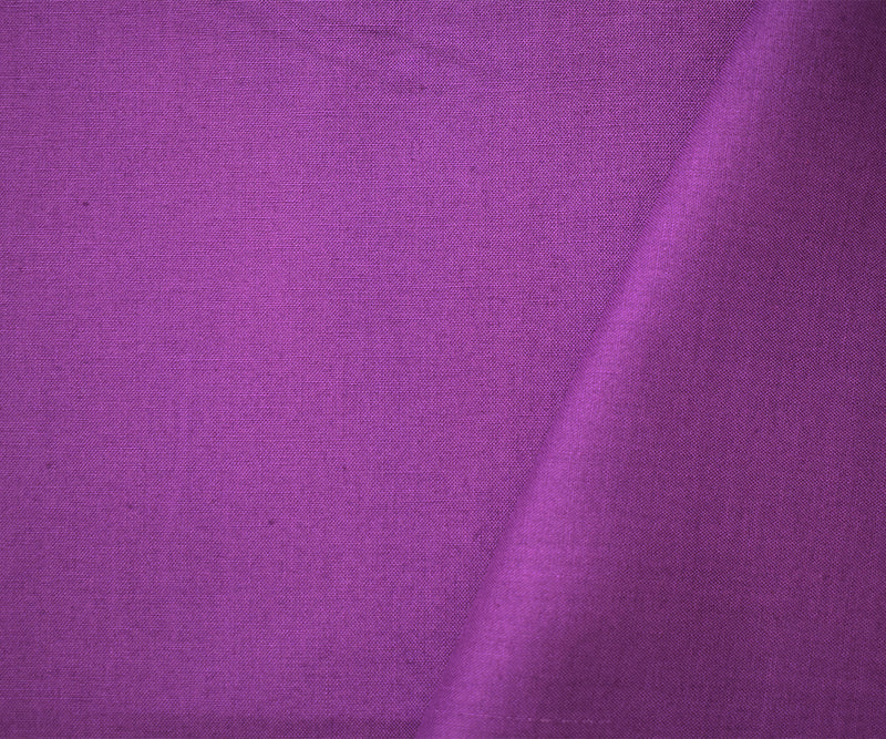 Violet Purple Cotton Solid Quality Quilting Woven 10 YD Bolt Fabric