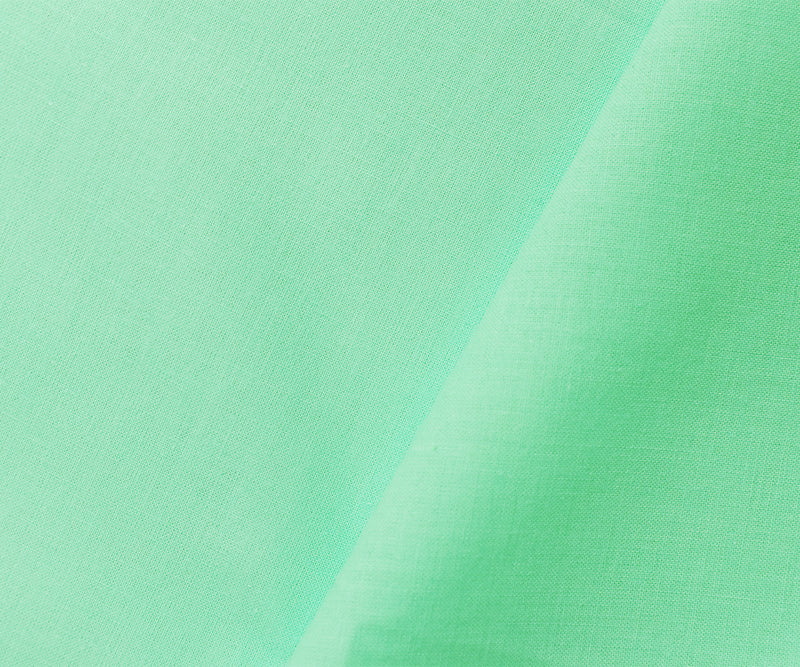 Pastel Light Green Cotton Solid Quality Quilting Woven 10 YD Bolt Fabric