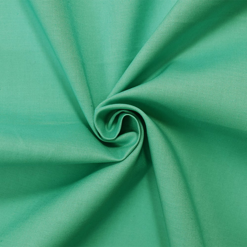 Teal Green Cotton Solid Quality Quilting Woven Fabric