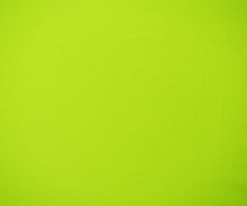 Neon Green Cotton Solid Quality Quilting Woven Fabric