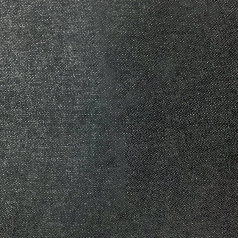 6  3/8 YD PC- Gray Heather Seawool Melton Remnant Fabric