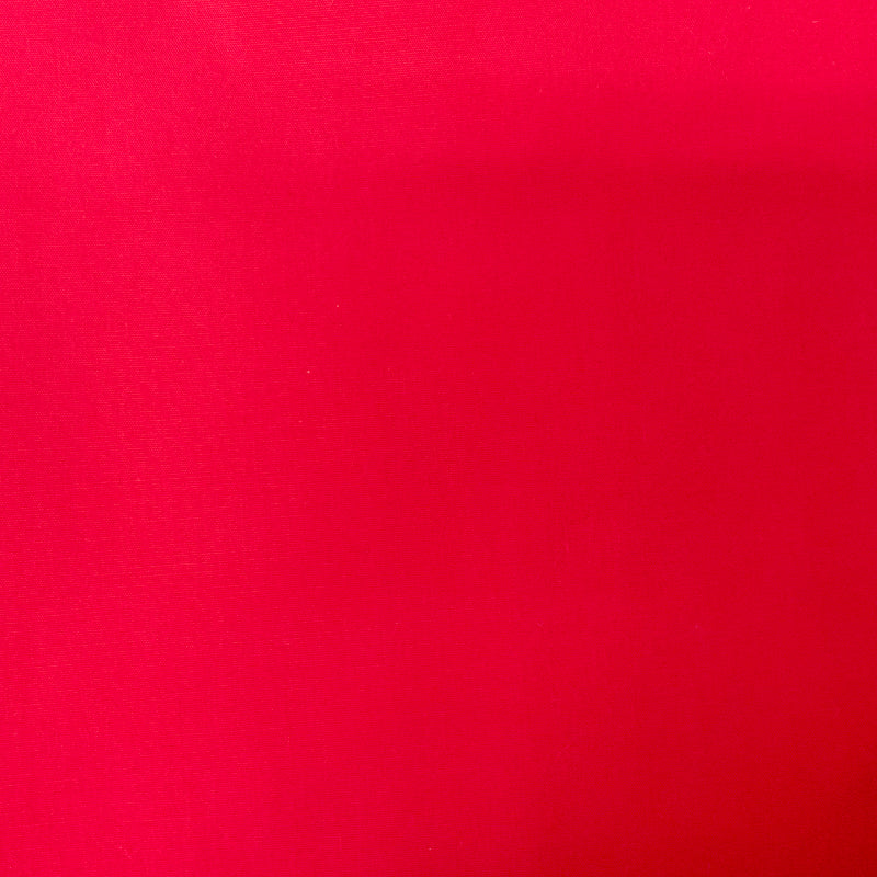 6 YD PC- Red Maxima High Count Poplin Poly-Cotton Solid Remnant Fabric
