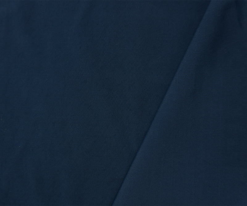 Deep Navy Famous Maker Nylon Stretch Solid Tricot Knit Yoga Fabric