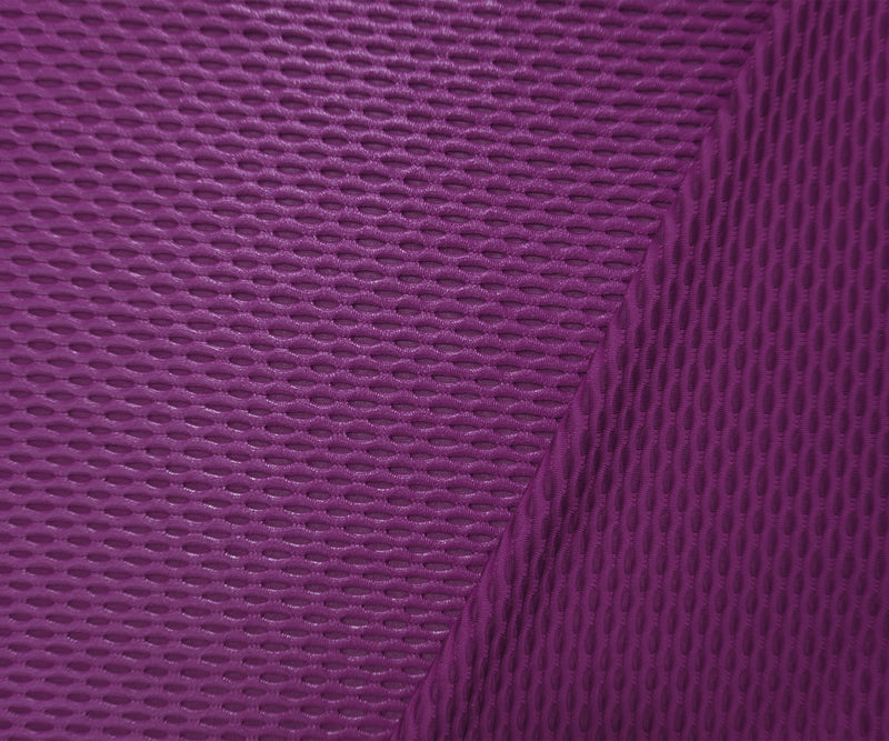 Magenta Famous Maker Nylon Spandex 3D Mesh Knit Yoga Fabric