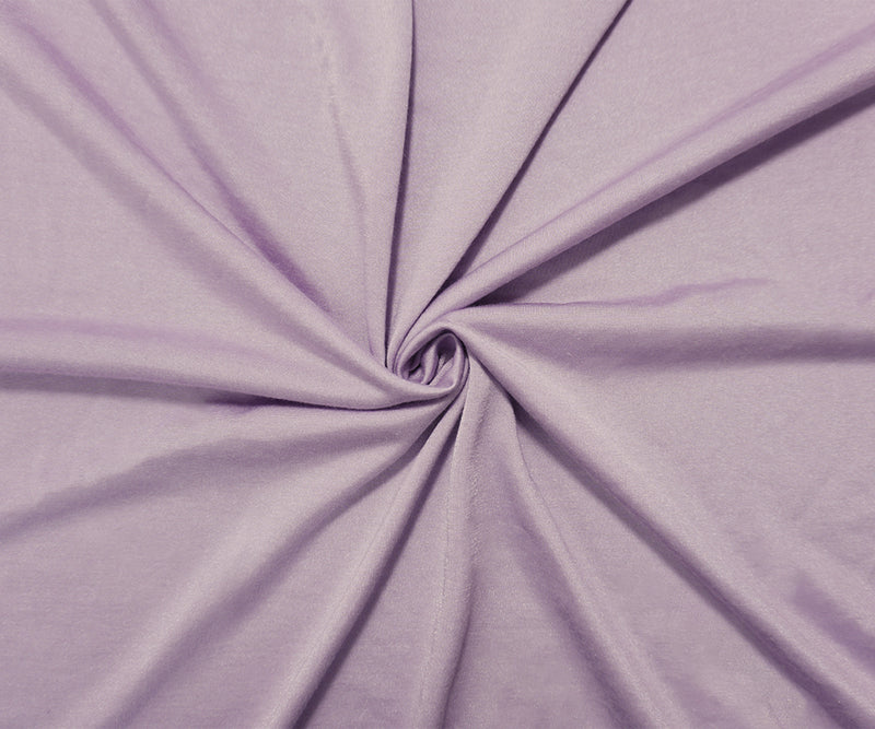 Purple Famous Maker Acrylic Solid Jersey Knit Fabric