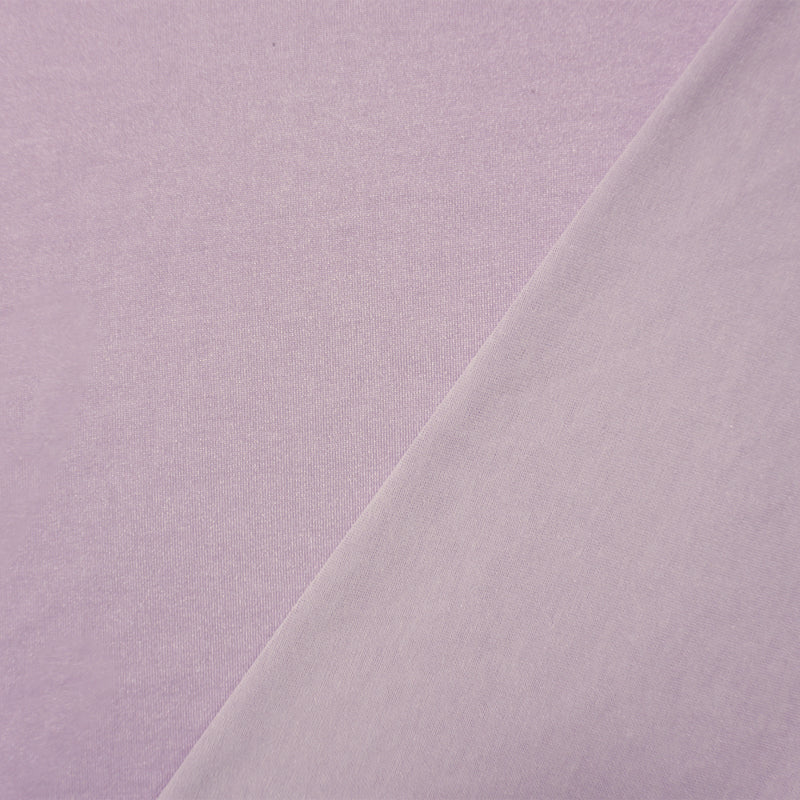 Purple Famous Maker Acrylic Solid Jersey Knit Fabric