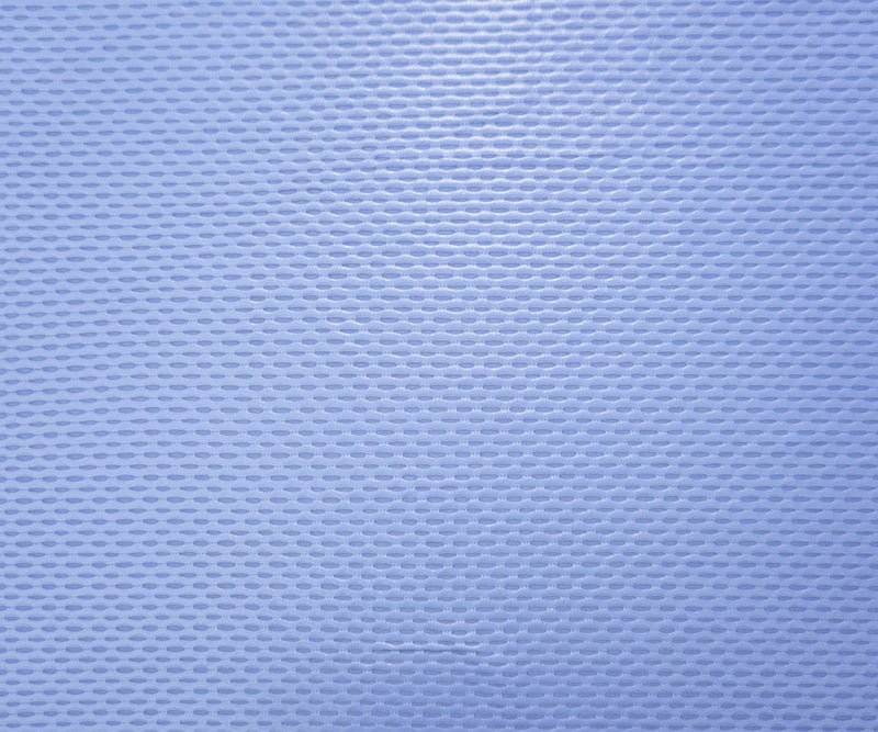 Blue Famous Maker Nylon Spandex 3D Mesh Knit Yoga Fabric
