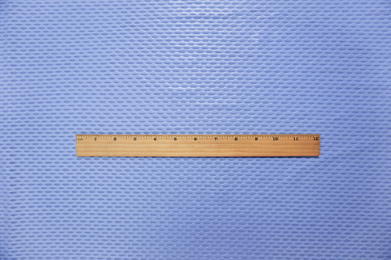 Blue Famous Maker Nylon Spandex 3D Mesh Knit Yoga Fabric