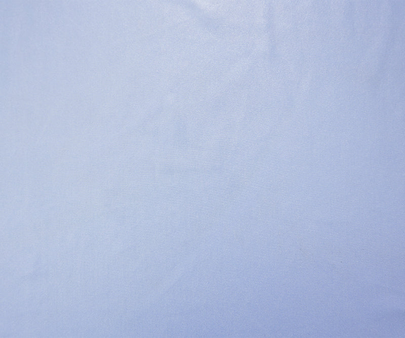 Pastel Blue Famous Maker Nylon Solid Satin Tricot Knit Yoga Fabric