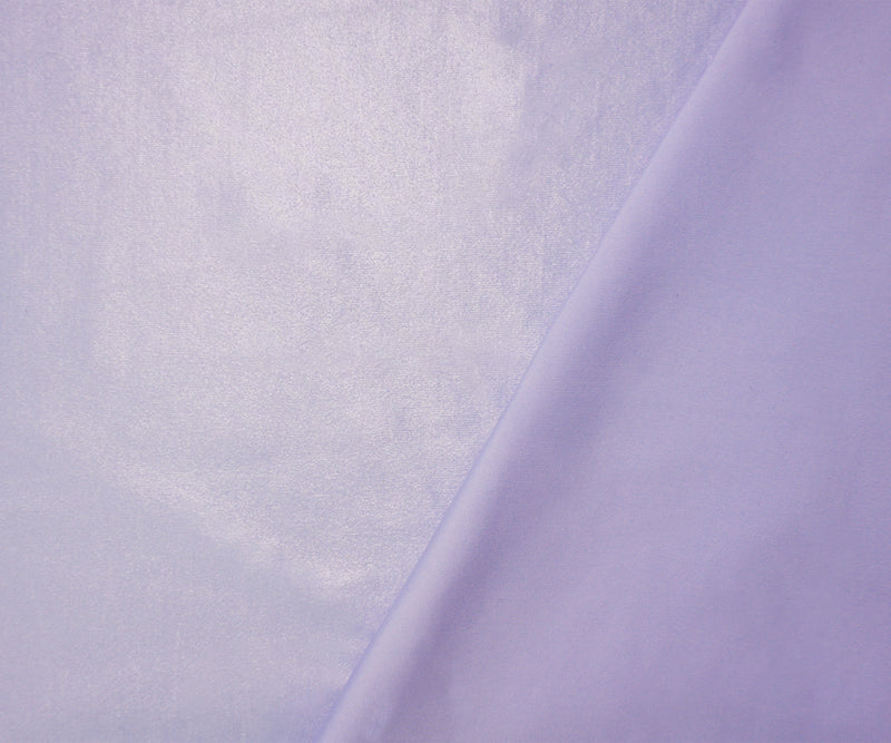 Light Purple Famous Maker Nylon Solid Satin Tricot Knit Yoga Fabric