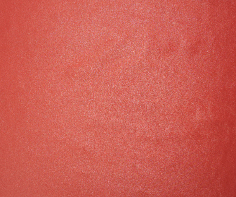 Red Orange Famous Maker Nylon Satin Solid Tricot Knit Yoga Fabric