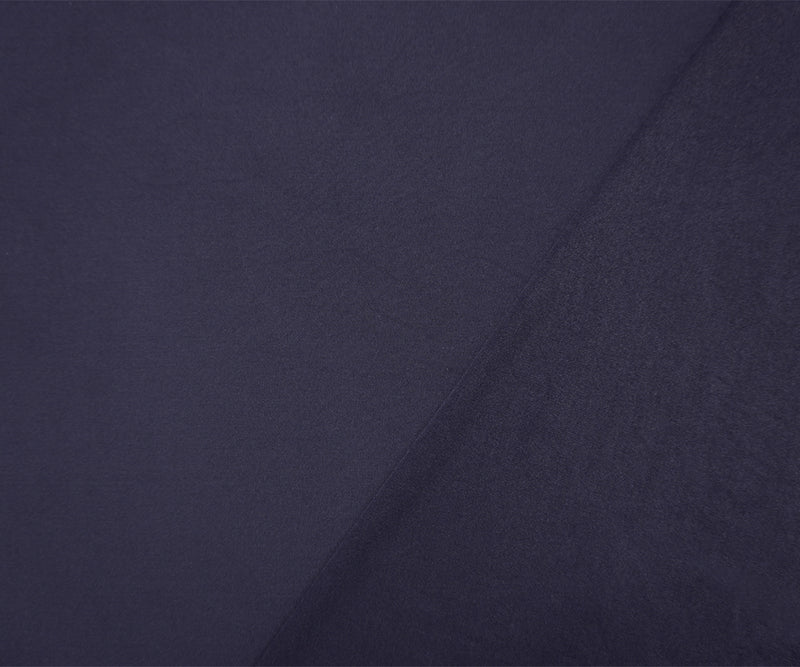 Deep Navy Famous Maker Nylon Solid Tricot Knit Yoga Fabric