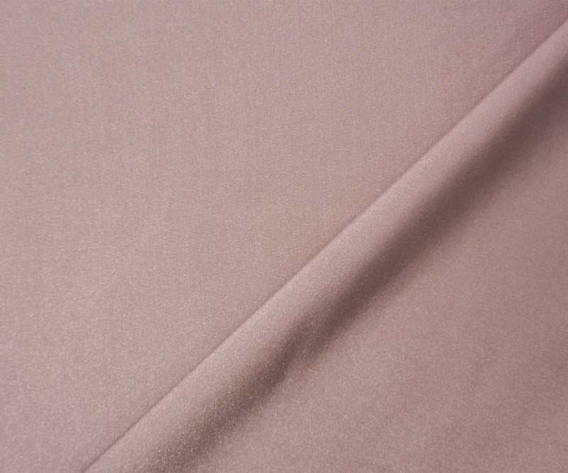 Mauve Famous Maker Nylon Solid Satin Tricot Knit Yoga Fabric