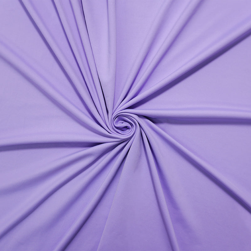 Purple Famous Maker Nylon Spandex Solid Tricot Knit Yoga Fabric