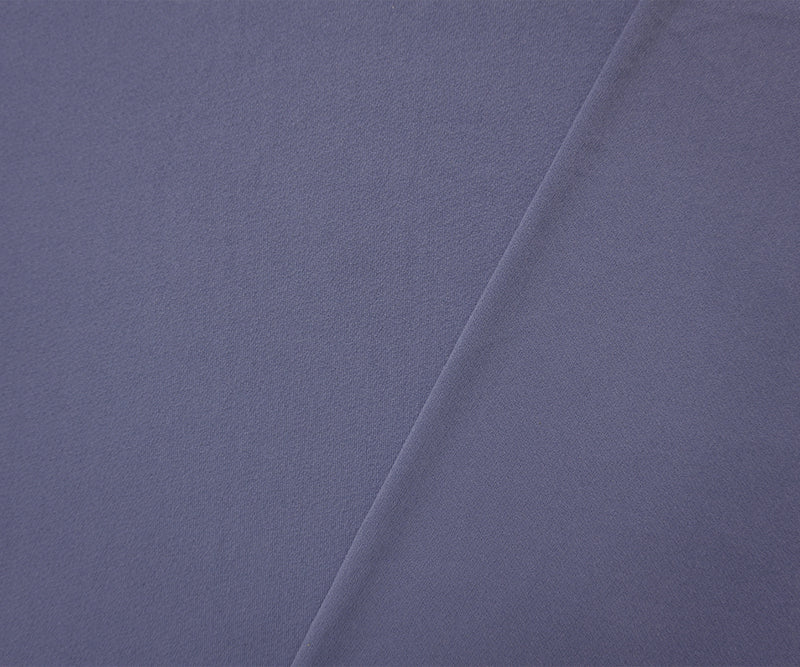 Blue Famous Maker Nylon Spandex Solid Crepon Knit Fabric