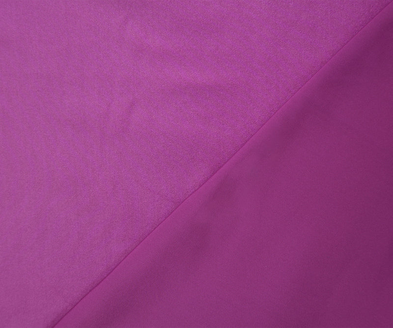 Purple Famous Maker Nylon Spandex Solid Tricot Knit Yoga Fabric