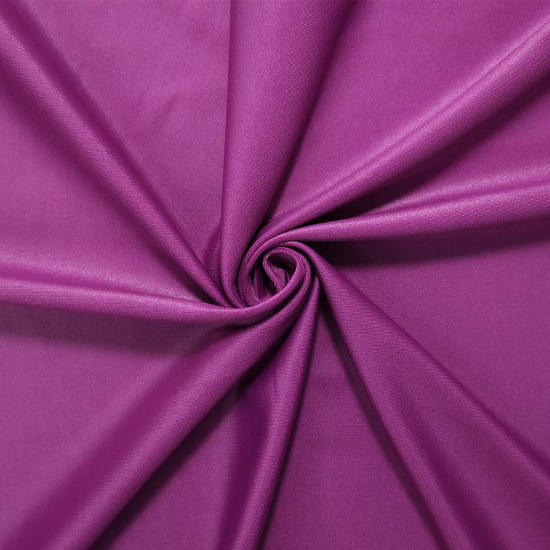 Purple Famous Maker Nylon Spandex Solid Tricot Knit Yoga Fabric