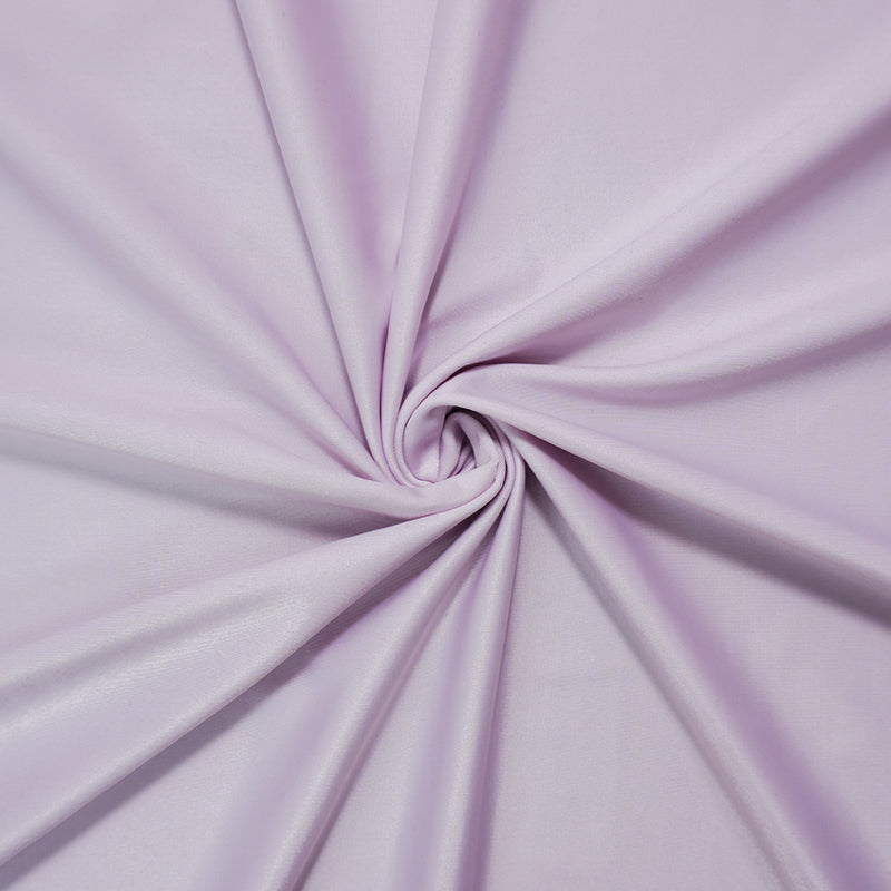 Light Purple Famous Maker Nylon Satin Tricot Knit Yoga Fabric
