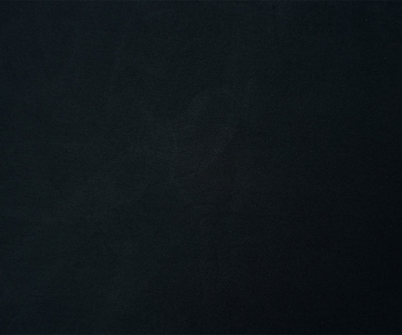 Black Poly Cotton Spandex Solid Jersey Knit Fabric