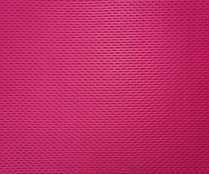 Hot Pink Famous Maker Nylon Spandex Mesh 3D Knit Yoga Fabric