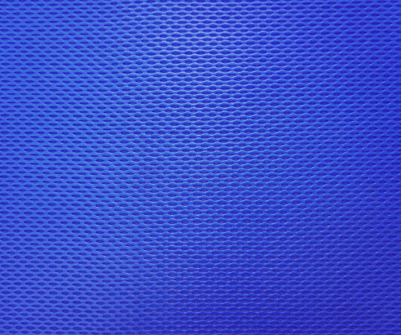 Blue Famous Maker Nylon Spandex Mesh 3D Knit Yoga Fabric