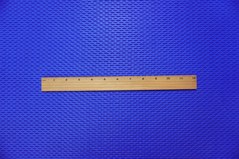Blue Famous Maker Nylon Spandex Mesh 3D Knit Yoga Fabric