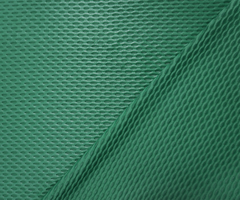 Green Famous Maker Nylon Spandex Mesh 3D Knit Yoga Fabric