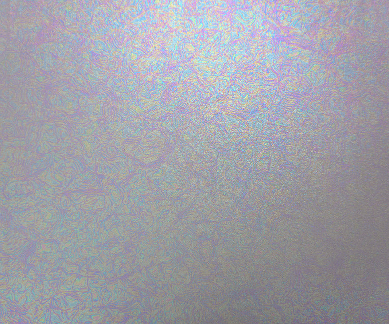 Silver Famous Maker Poly Iridescent Printed Double Knit Fabric
